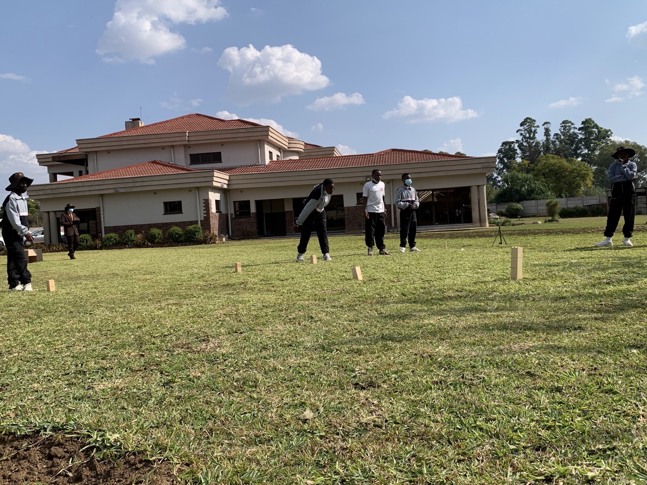 Fortcode College Students playing sports and learning at Fortcode College location in Harare Zimbabwe 